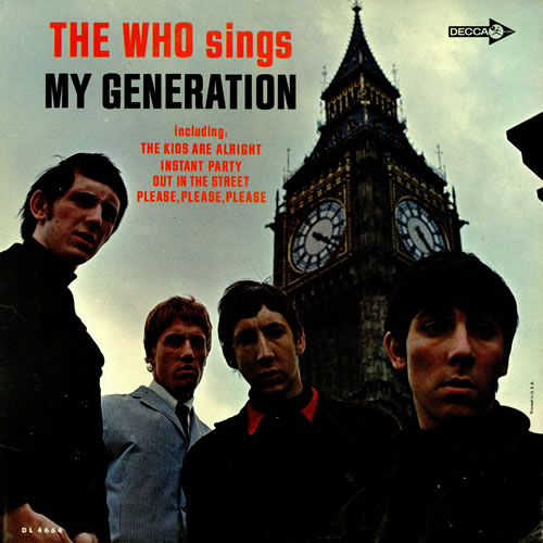 The Who My Generation US vinyl LP album (LP record) (460214)